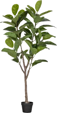 Rubberboom Kunstplant Groen 135cm