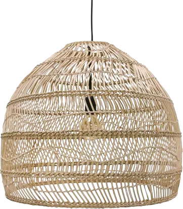 Wicker Rieten Hanglamp M